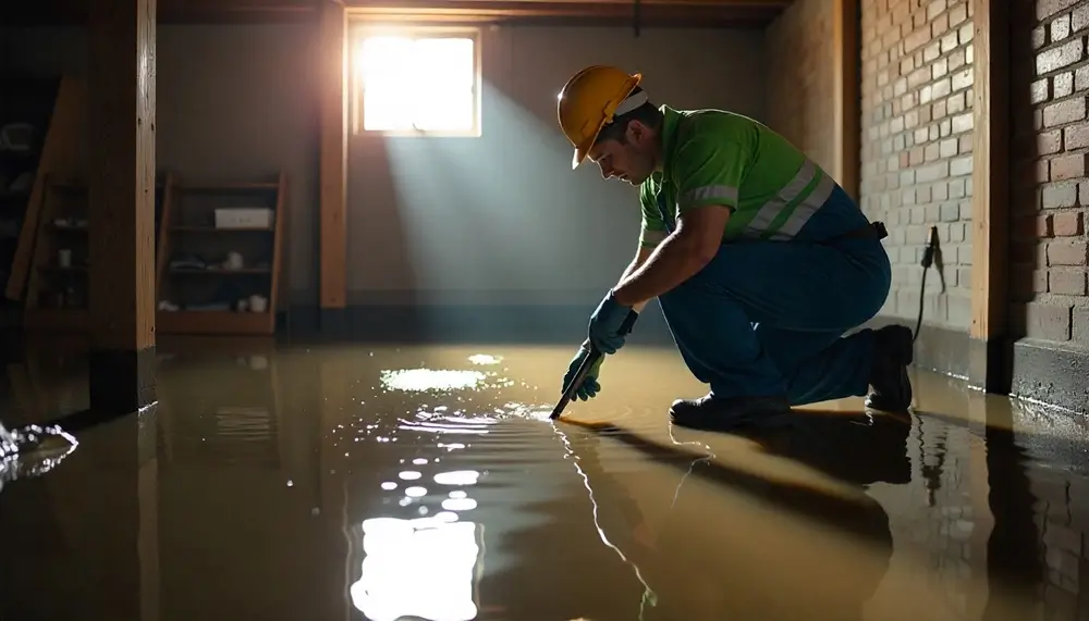 Professional water damage restoration services in Spencer, IN